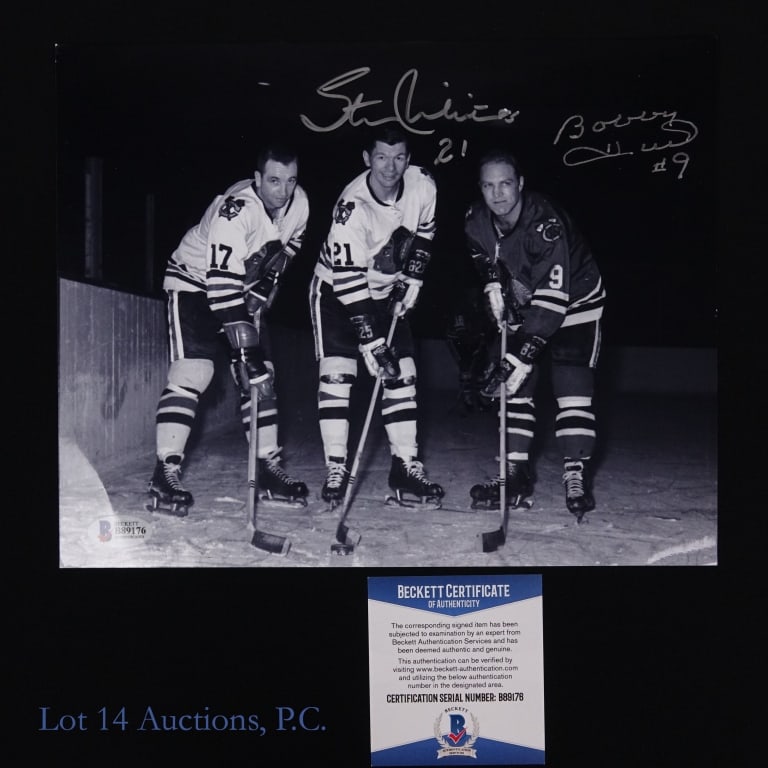 Signed Photos - Mostly Blackhawks - 3