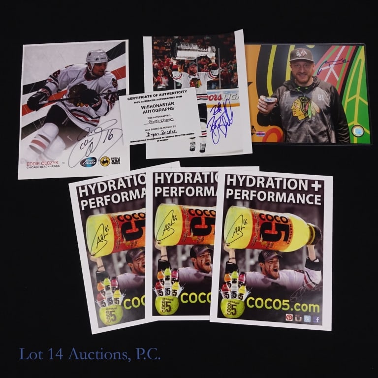 Signed Photos - Mostly Blackhawks - 5