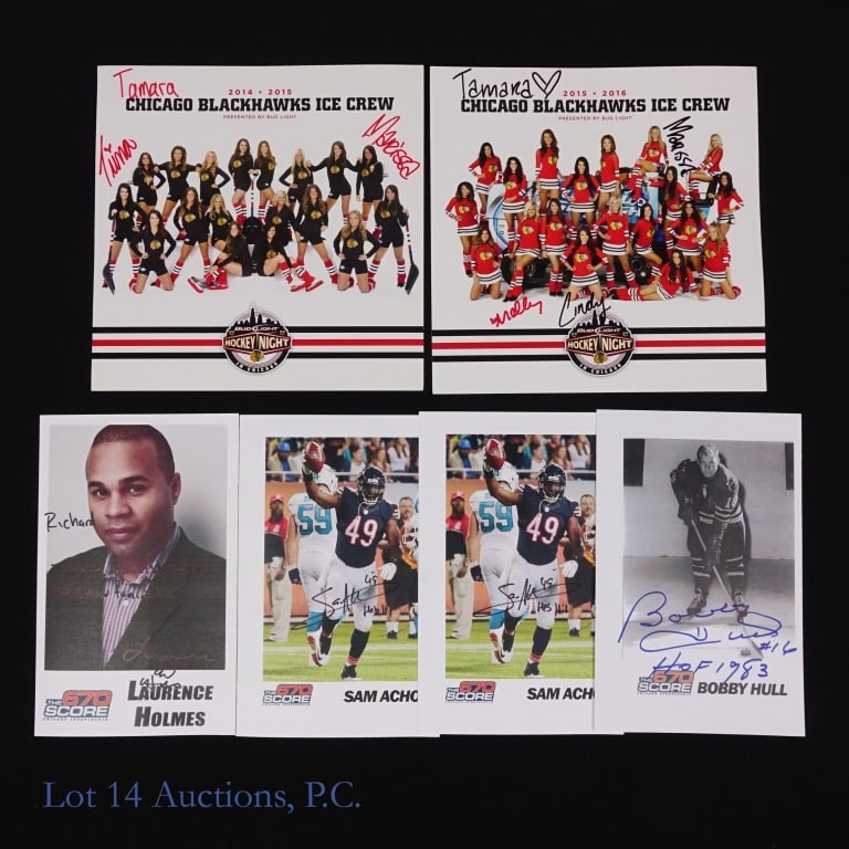 Signed Photos - Mostly Blackhawks - 6