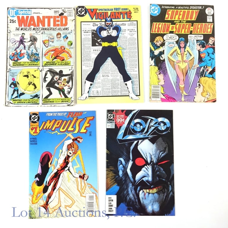 Silver to Modern DC Comics, Key Issues (+75) - 2