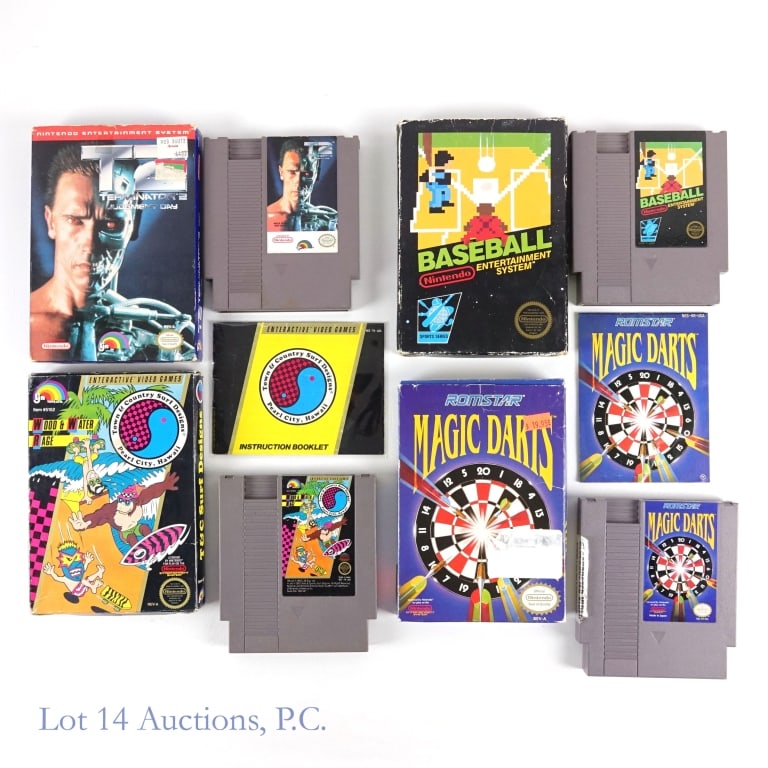 Boxed NES Games (4) - 4