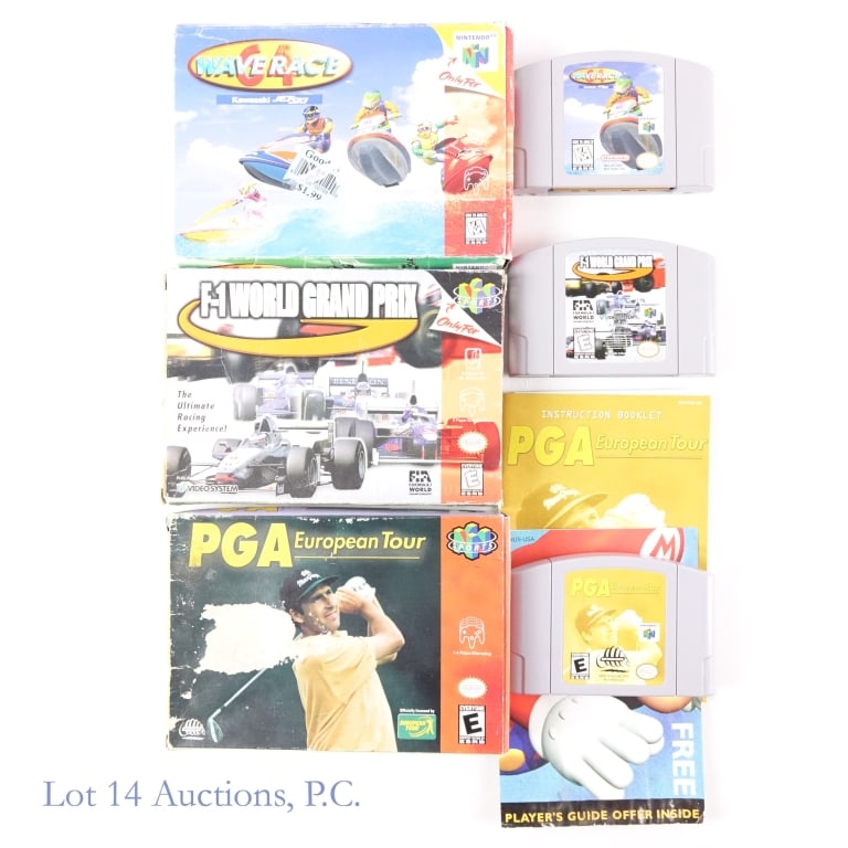 Nintendo 64 Games in Original Boxes (3) (1 of 3)