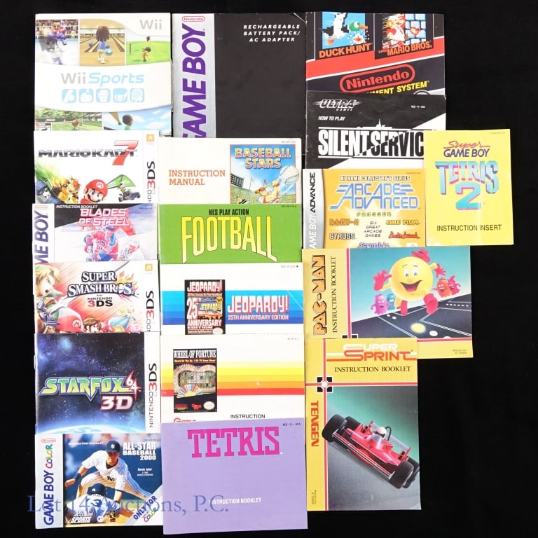 Empty Nintendo Game Boxes & Manuals - 7