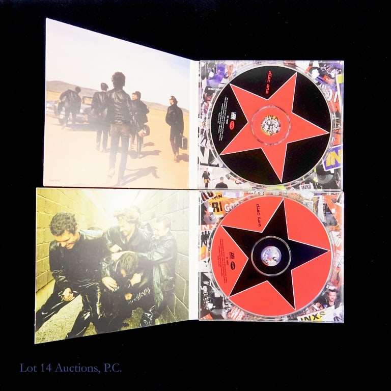 Signed INXS CD Anthology - 2