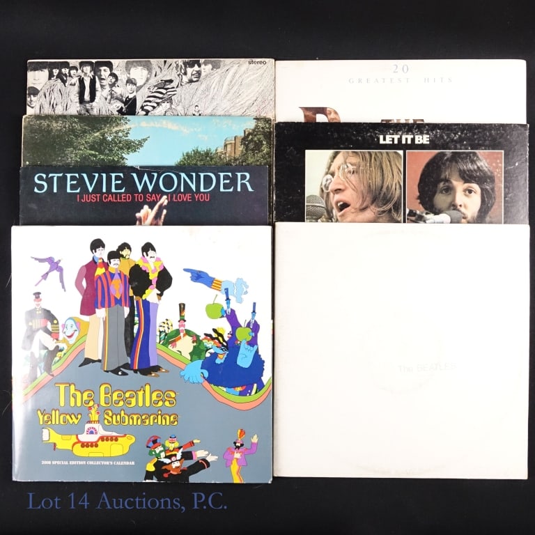 The Beatles Vinyl Records & More (1 of 5)