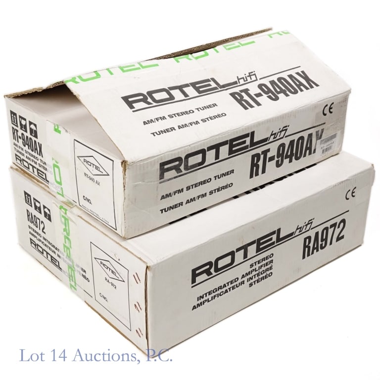 Rotel Stereo Integrated Amplifier & Tuner CIB (1 of 6)