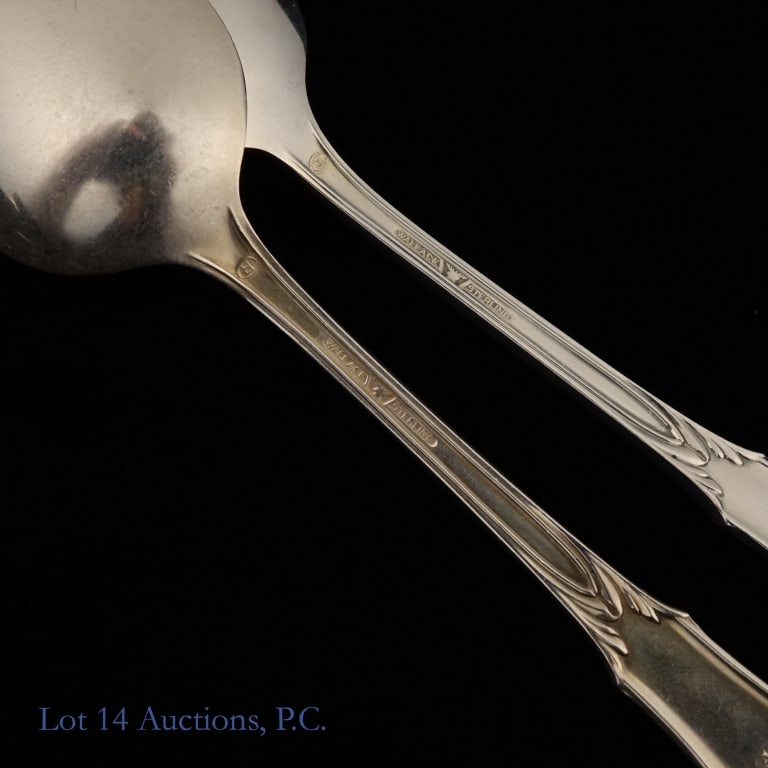 Wallace Sterling Silver Flatware 90 Piece Set - 4