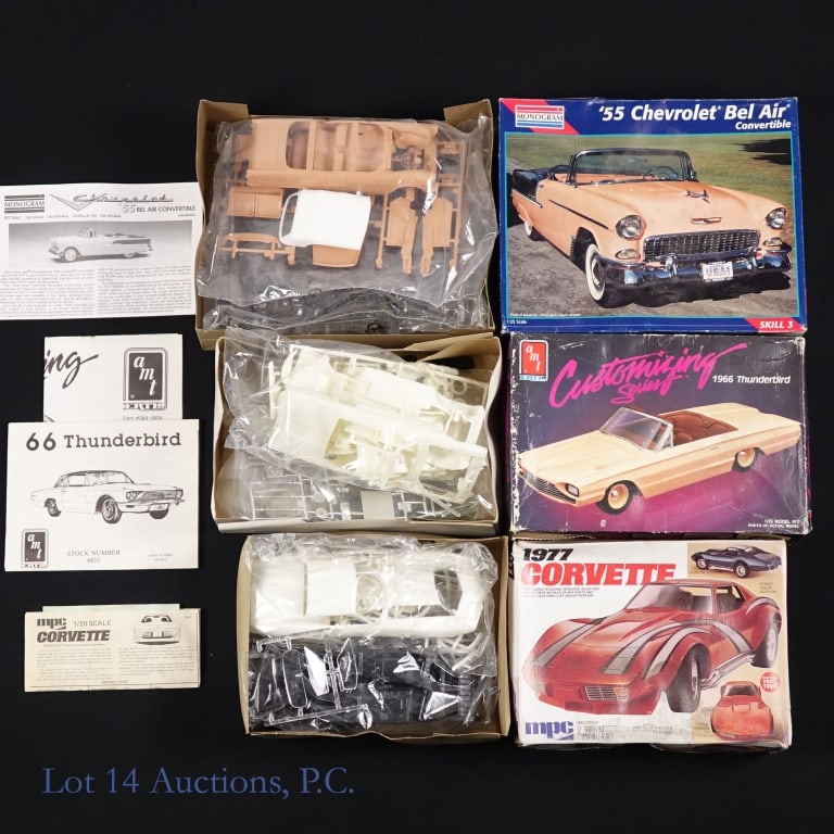Plastic Car Model Kits - 4
