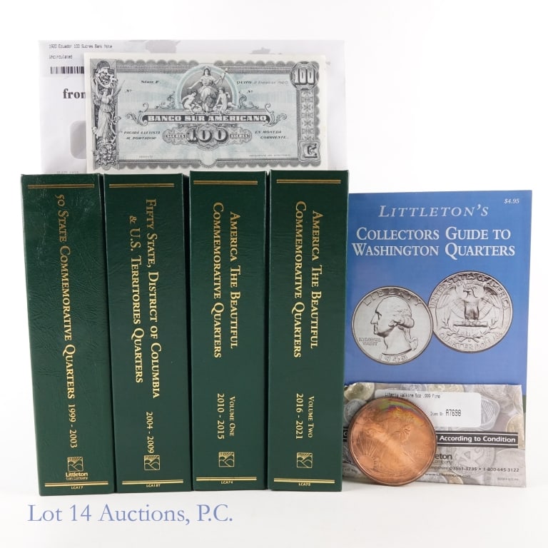 Silver/Clad 50-States & ATB 25c (ASW 17.5 Ozt) 388 (1 of 9)