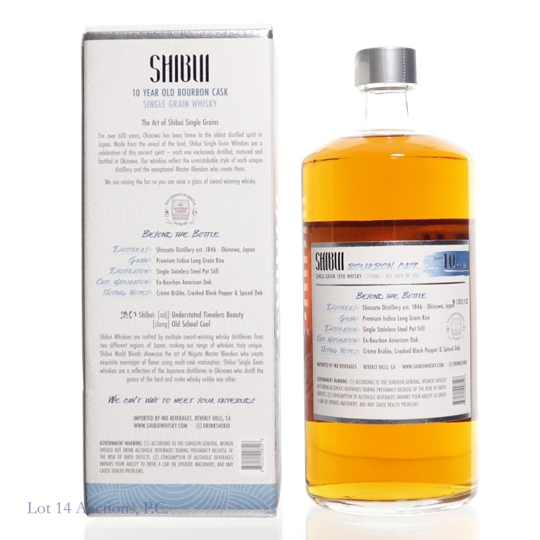 Shibui 10 Year Bourbon Cask Single Grain Whisky - 2
