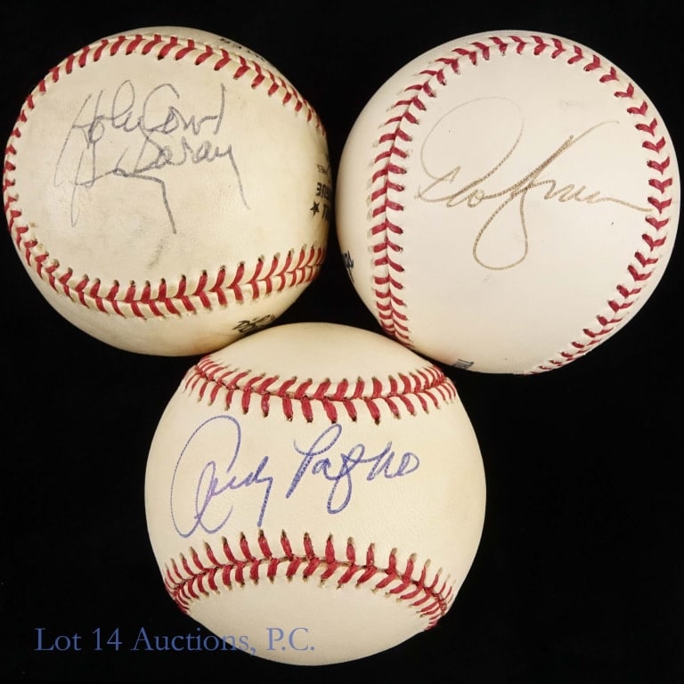 Chicago Cubs Signed Baseballs (7) - 3