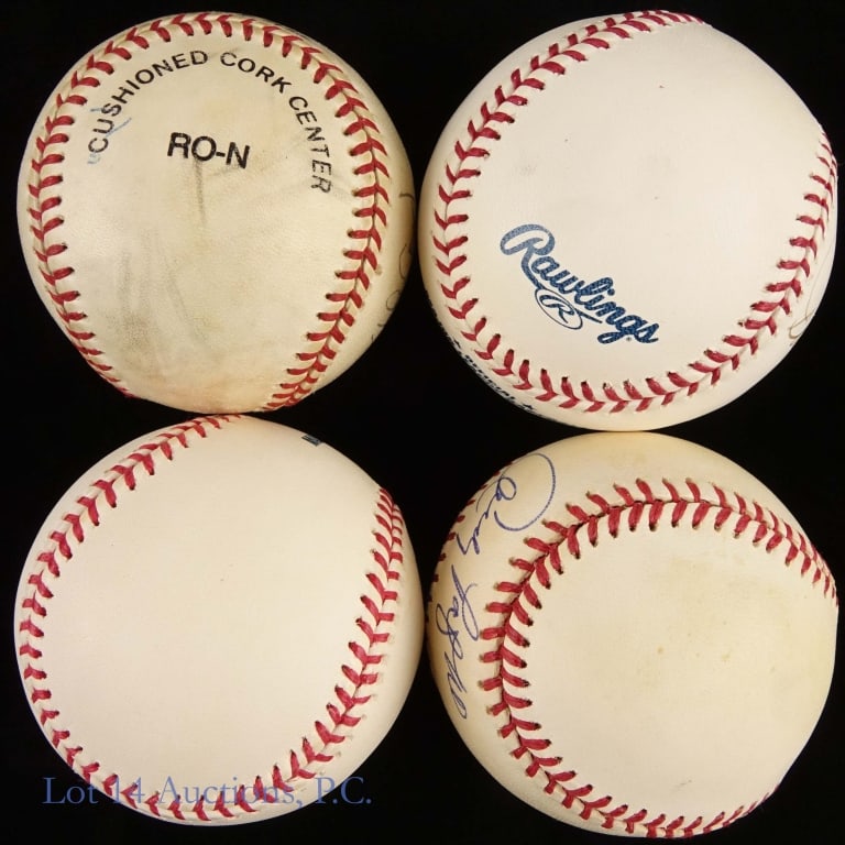 Chicago Cubs Signed Baseballs (7) - 6