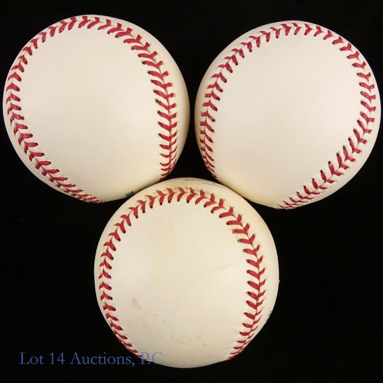 Chicago Cubs Signed Baseballs (7) - 9