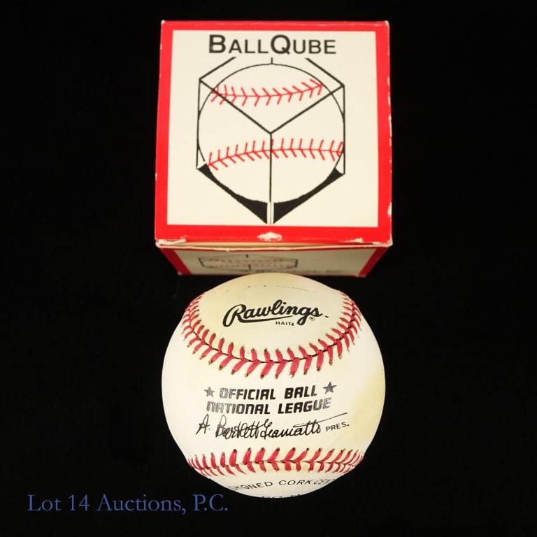 Signed Baseballs (4 - Rose, Alomar) - 5