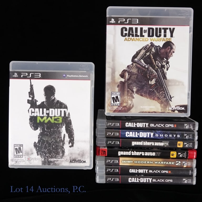 PS3 Games, Call of Duties, GTA's (9) (1 of 4)