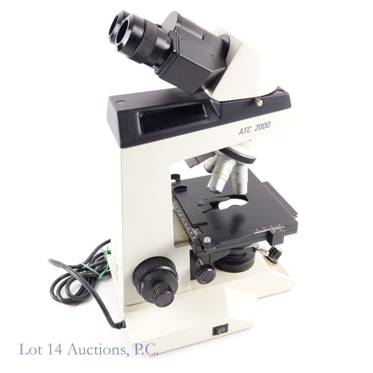 Leica ATC 2000 Microscope. Working. - 7