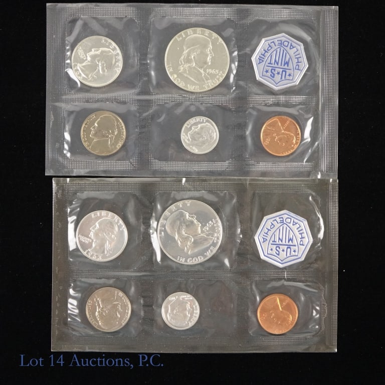 1963 (P) US Silver Proof Sets, OGP, 2 - 2