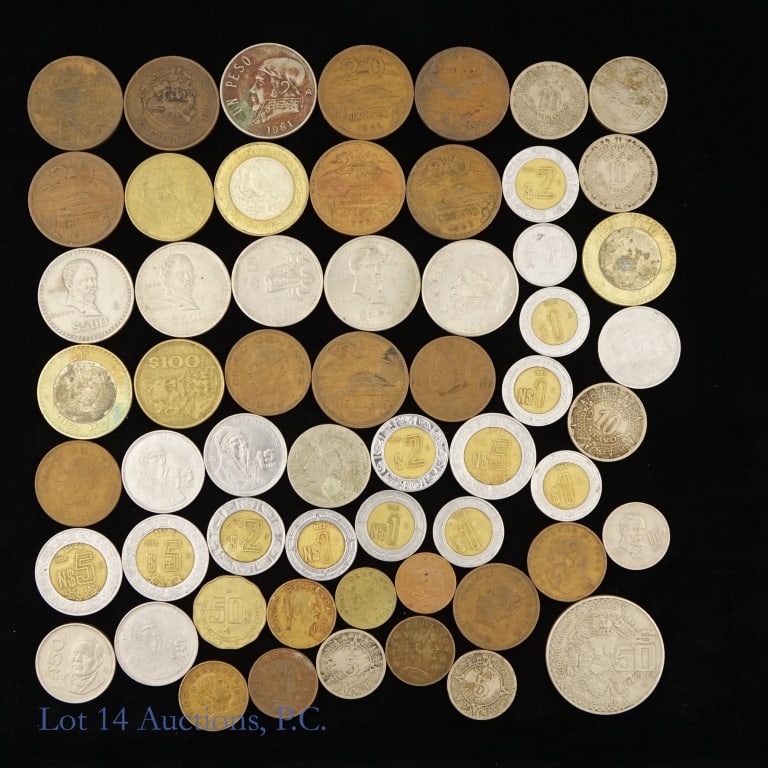 Various World Coins (+55) - 2