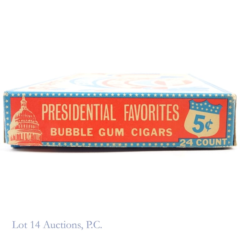 1968 Win With Dick Bubble Gum Cigars (Comp Box) - 10