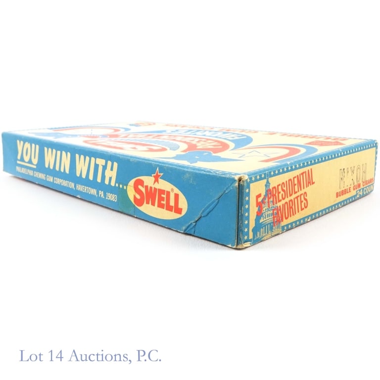 1968 Win With Dick Bubble Gum Cigars (Comp Box) - 11