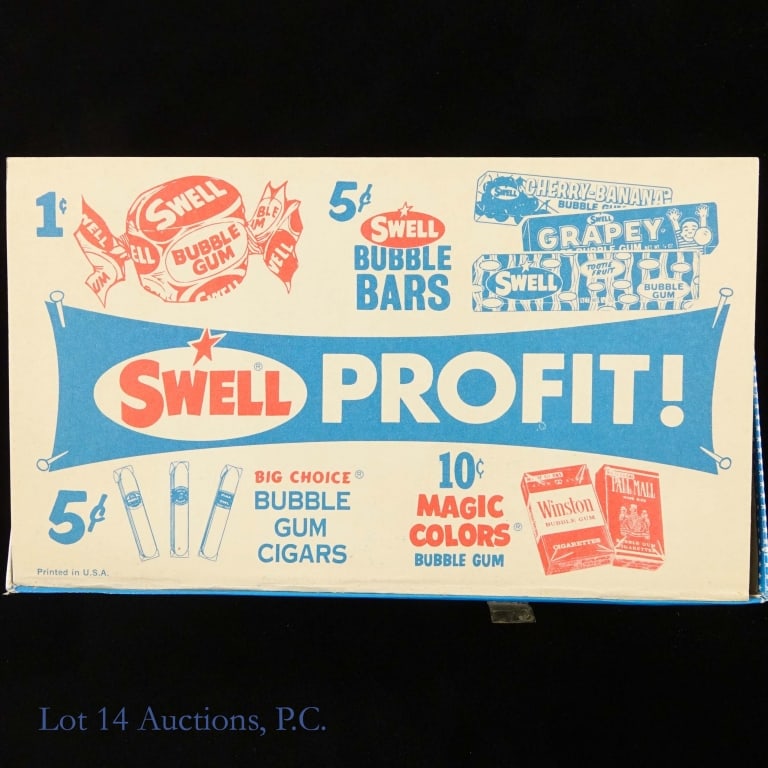 1968 Win With Dick Bubble Gum Cigars (Comp Box) - 6
