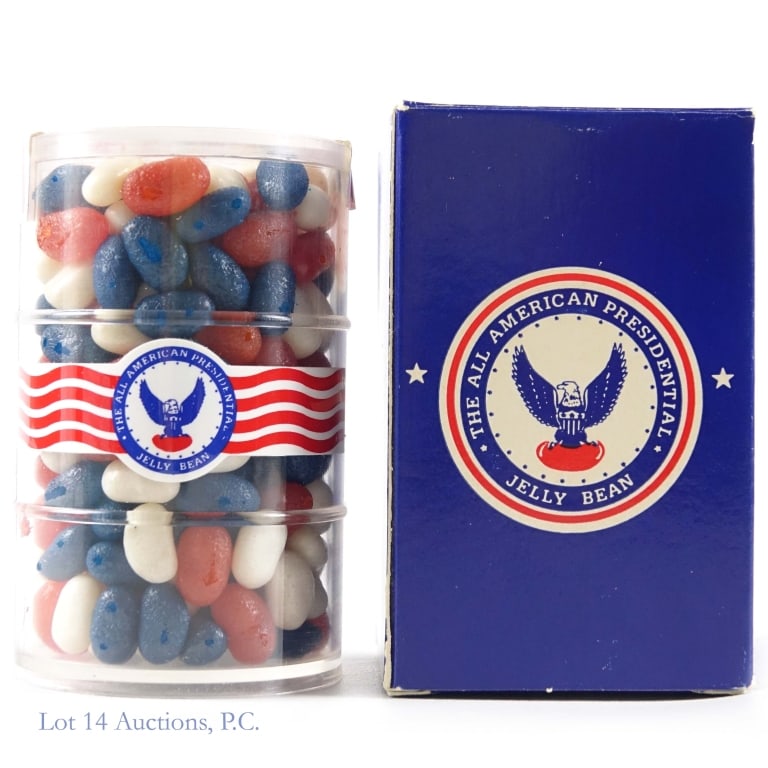 Jelly Belly Presidential Jar (Gifted by Reagan?): Jelly Belly Presidential Jar (Gifted by Reagan?) Jelly Belly jar matches exact description of jars given to guests of White House, heads of state, and diplomats being described on the Reagan President