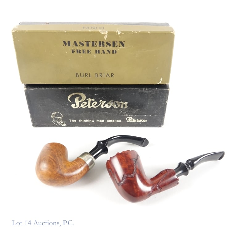 Petersons & Masterson Tobacco Pipes, NIB (2) (1 of 9)