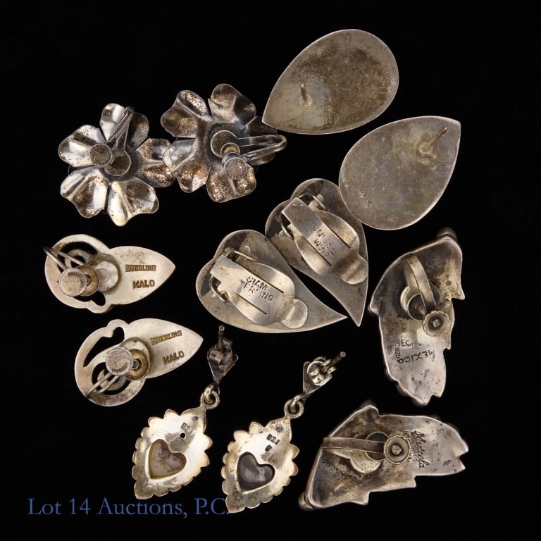 Sterling Silver Earrings (14) - 4