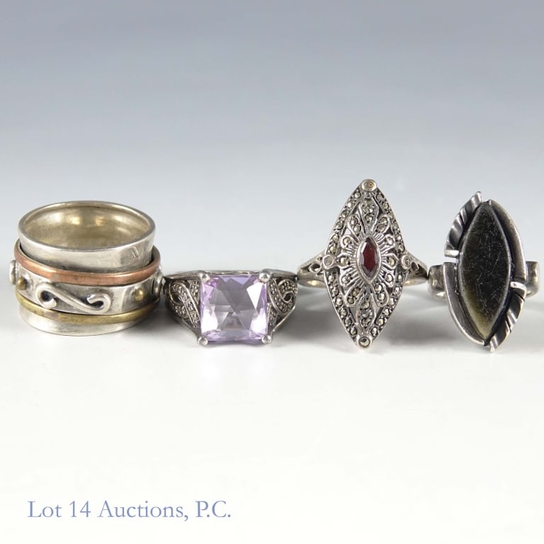Sterling Silver Rings (16) - 2