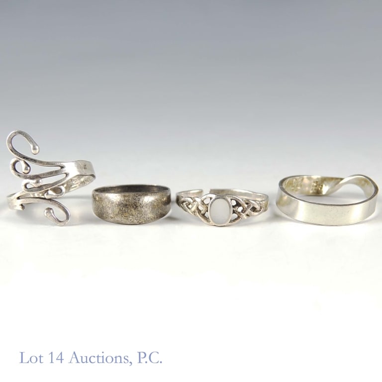 Sterling Silver Rings (16) - 5