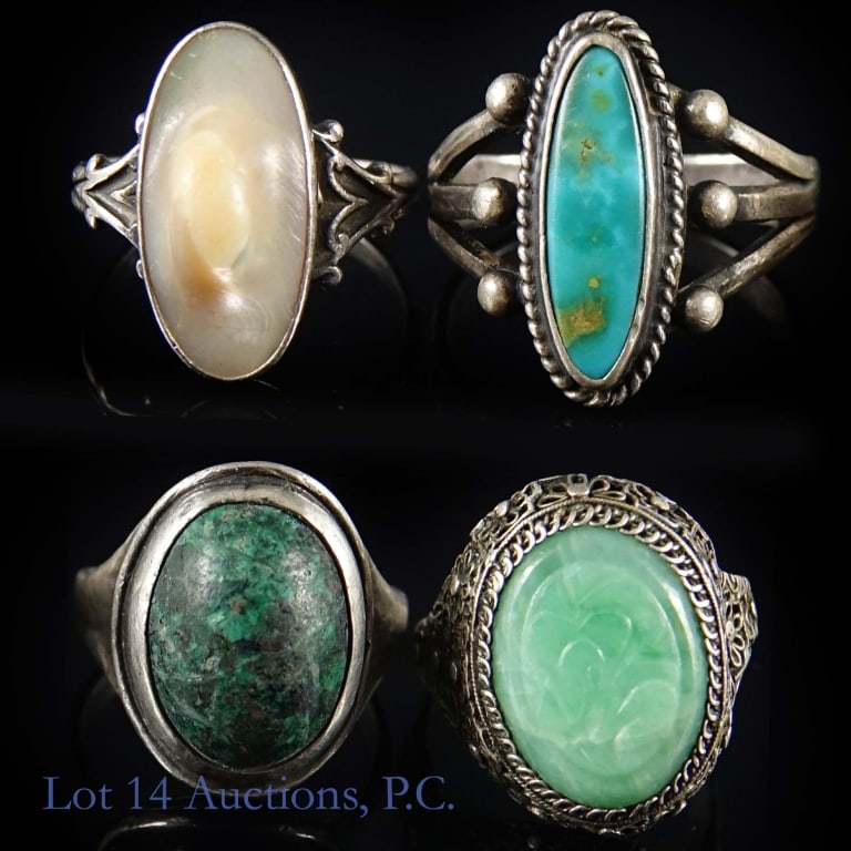 Silver Rings & Charms - 3