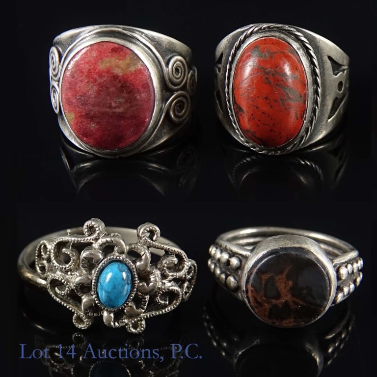 Silver Rings & Charms - 4