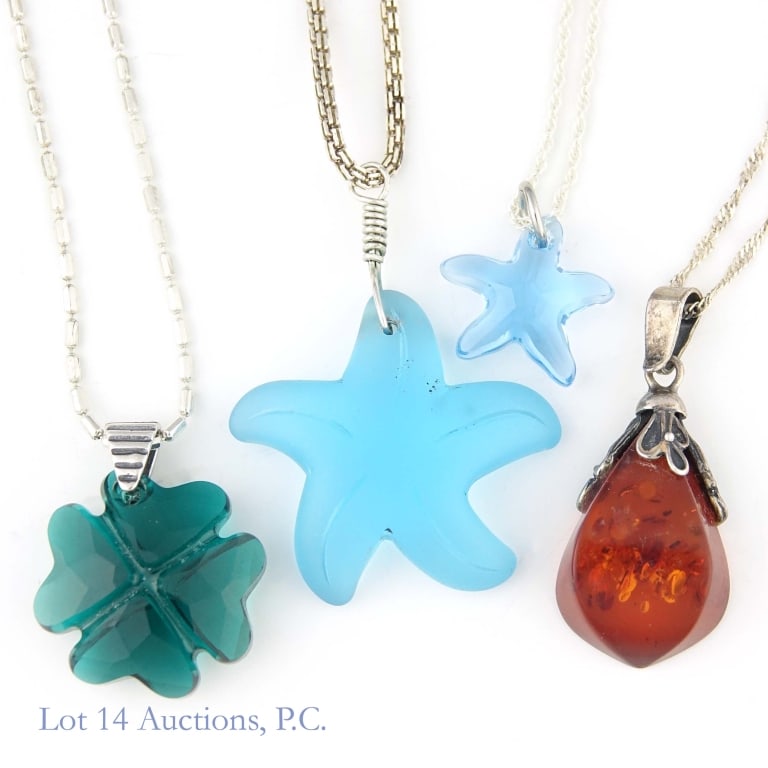 Sterling Silver Necklaces (8) - 3