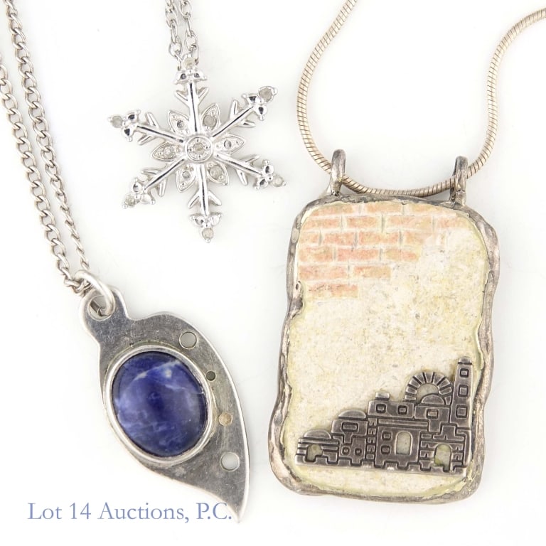 Sterling Silver Necklaces (8) - 4