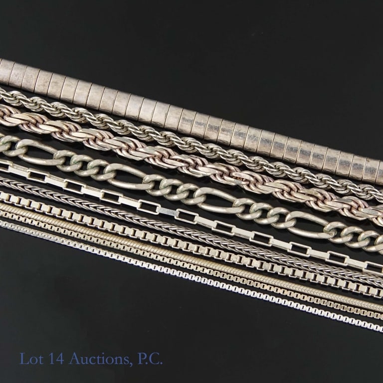 Sterling Silver Chains (10) - 2