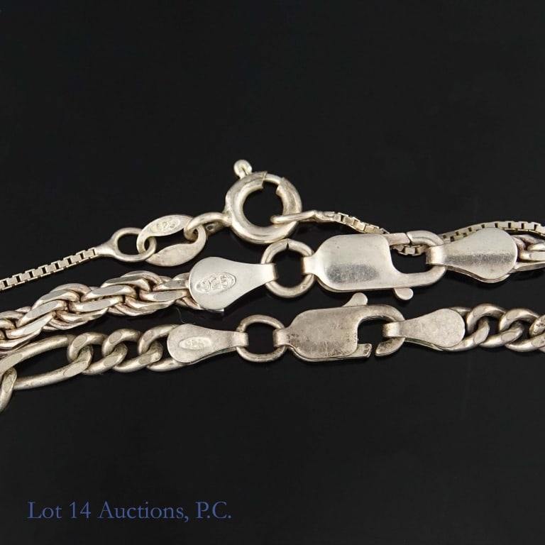 Sterling Silver Chains (10) - 3