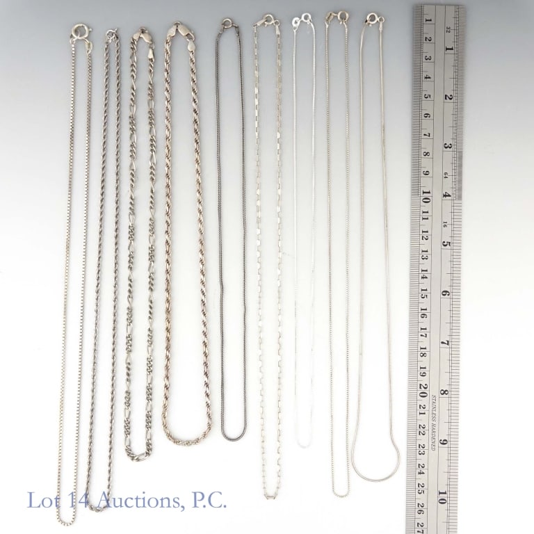 Sterling Silver Chains (10) - 4