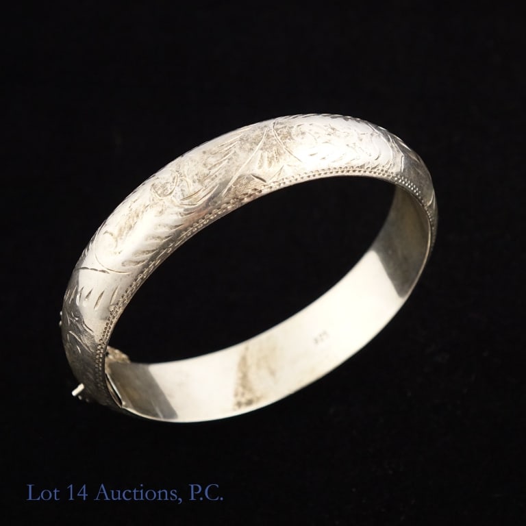 Sterling Silver Bangles (3) - 3
