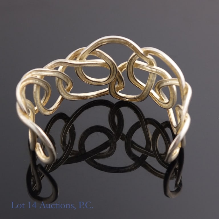 Angela Cummings Sterling Silver Cuff Bracelet - 4