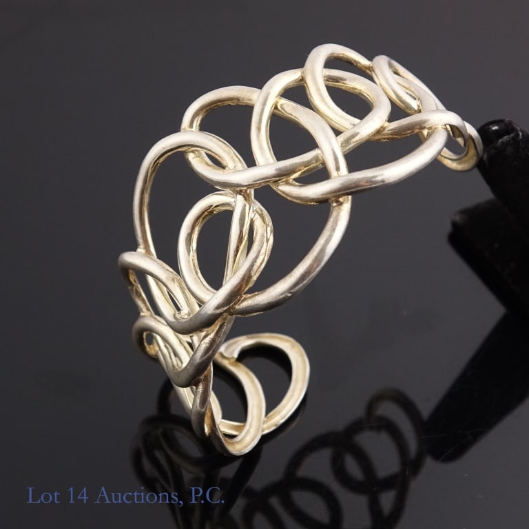 Angela Cummings Sterling Silver Cuff Bracelet - 5