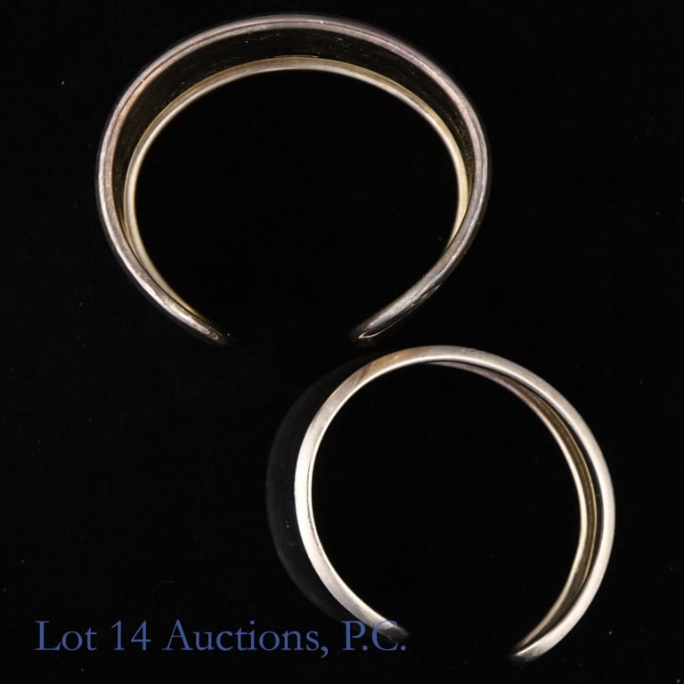 Sterling Silver Cuff Bracelets, 3ozt.t.w. (2) - 4