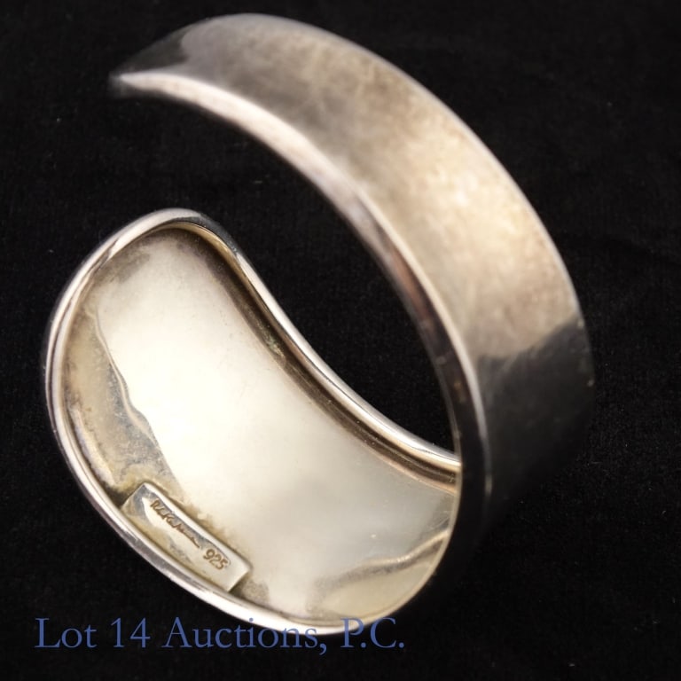 Sterling Silver Cuff Bracelets, 3ozt.t.w. (2) - 5