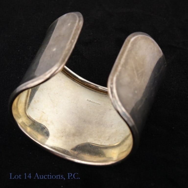 Sterling Silver Cuff Bracelets, 3ozt.t.w. (2) - 6