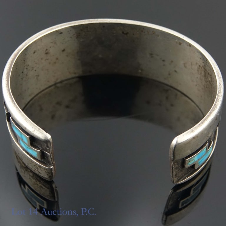 Silver and Turquoise Bracelets (2) - 3