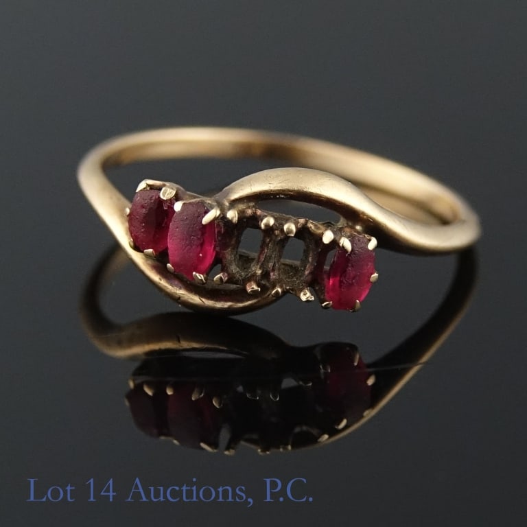 10k(?) Yellow Gold Ring - 2