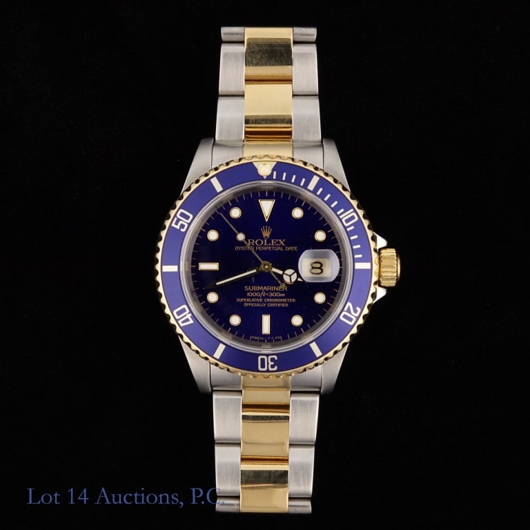 Rolex Submariner 16613 Two Tone Bluesy Overhauled (1 of 12)