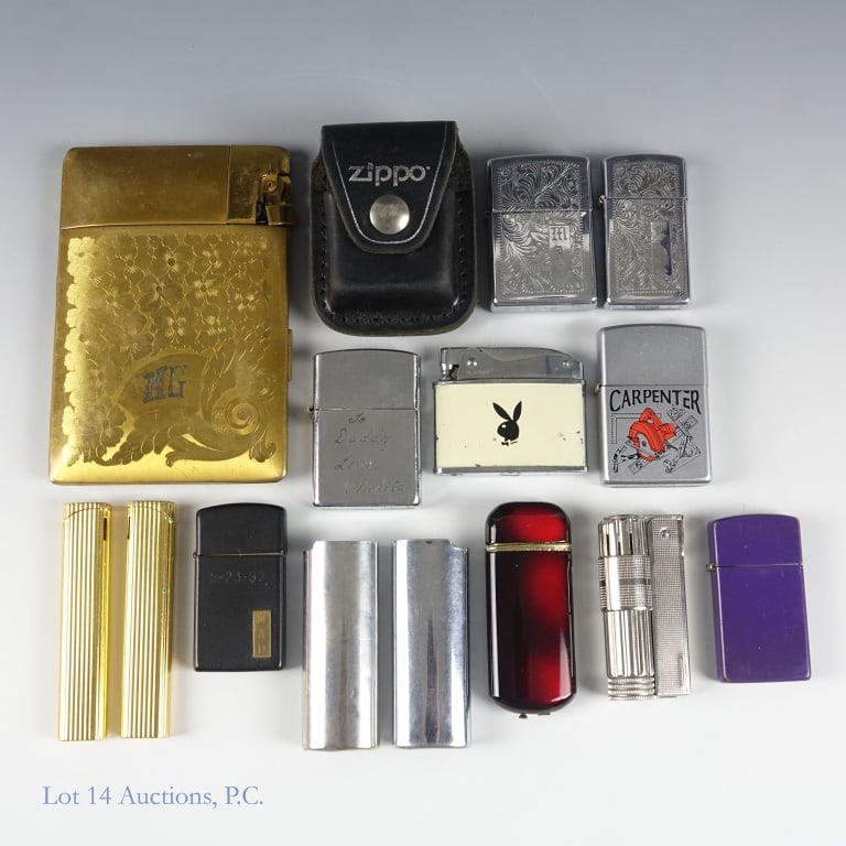 Zippos, Playboy, Capri, More Lighters (*12) (1 of 7)