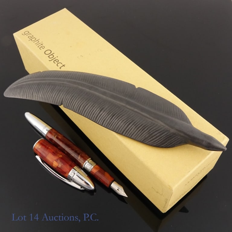 Agelio Batle Graphite Quill, Monteverde Fntn. Pen (1 of 6)