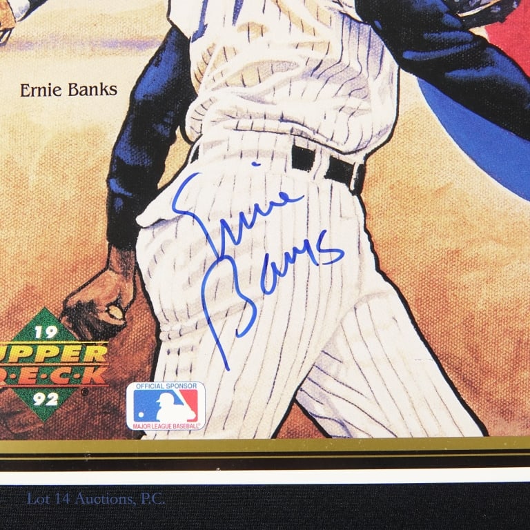 Chicago Cubs Multi Signed Litho - 2