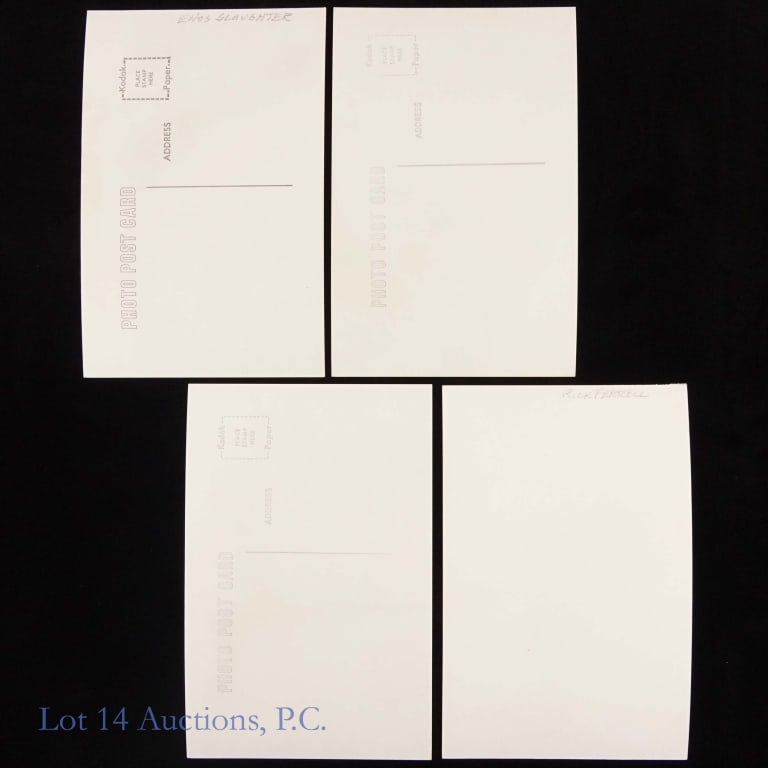 St. Louis Baseball Signed Postcards (8+1) - 3
